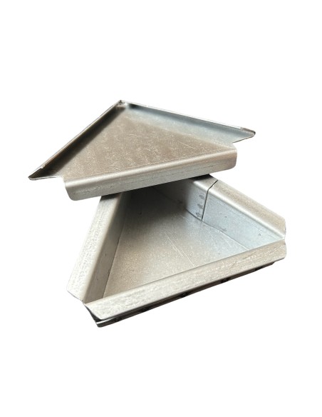 MINI MOLDE PAN INGLES TRIANGULAR CON TAPA CORREDERA
