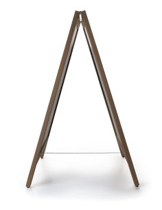 PIZARRA MENU CON CADENA DE SEGURIDAD 2