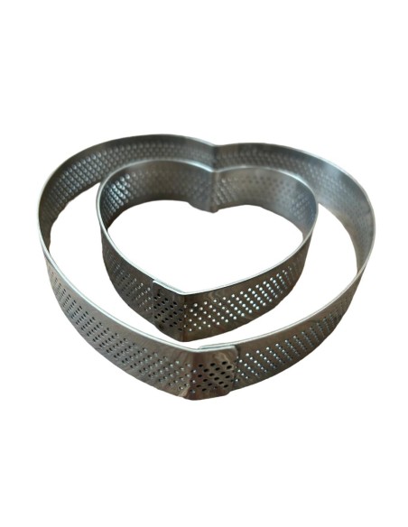 AROS PERFORADOS FORMA CORAZON