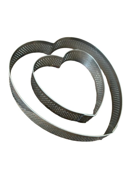 AROS PERFORADOS FORMA CORAZON