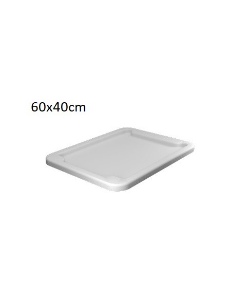 CUBETA PORTA LEVADURAS 60X40 CON TAPA