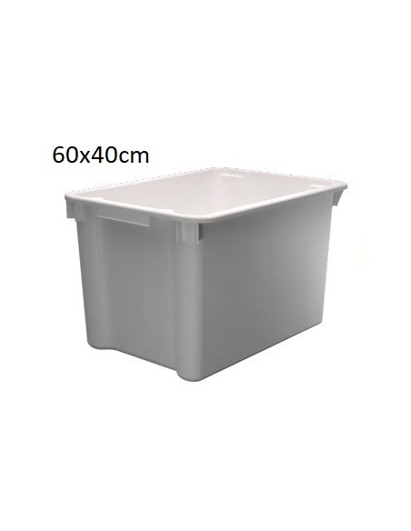 CUBETA PORTA LEVADURAS 60X40 CON TAPA