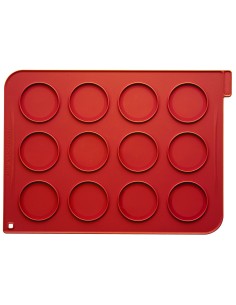 PLACAS DE MOLDES EN  SILICONA  MACARON