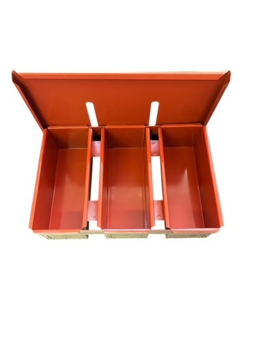 MOLDE PAN INGLES - BATERIA DE TRES MOLDES