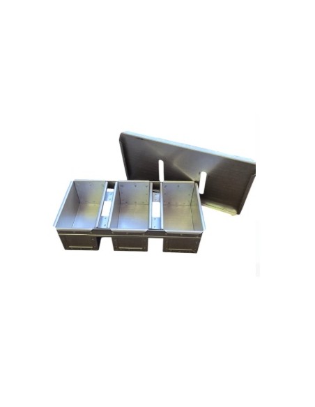 MOLDE PAN INGLES - BATERIA DE TRES MOLDES
