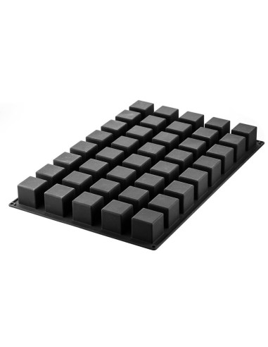 PLACAS DE MOLDES EN SILICONA PROFESIONAL 40 CUBOS
