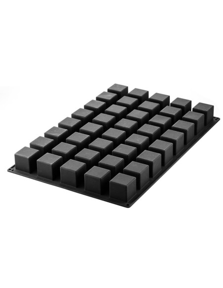 PLACAS DE MOLDES EN SILICONA PROFESIONAL 40 CUBOS