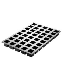 PLACAS DE MOLDES EN SILICONA PROFESIONAL 40 CUBOS