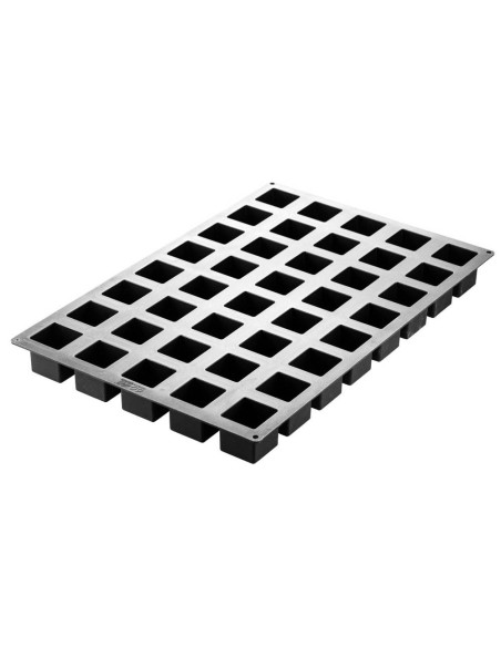 PLACAS DE MOLDES EN SILICONA PROFESIONAL 40 CUBOS