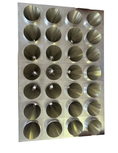 BANDEJA 60X40 CM DE 28 HUECOS CON CONOS