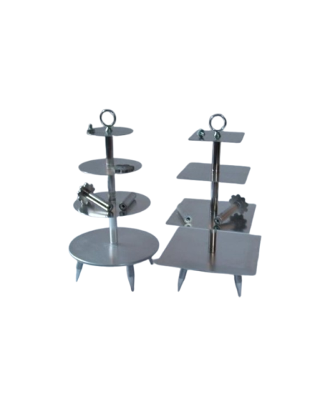 SOPORTE PASTEL EJE CENTRAL MODELO CLASICO