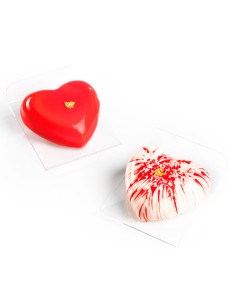 PLACAS DE MOLDES EN SILICONA PROFESIONAL CORAZON 2