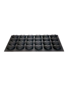 PLACAS DE MOLDES EN SILICONA PROFESIONAL CORAZON