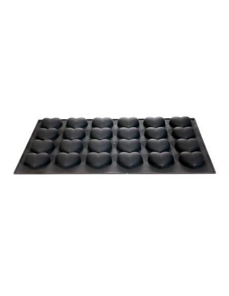 PLACAS DE MOLDES EN SILICONA PROFESIONAL CORAZON