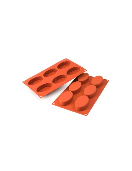 PLACAS DE MOLDES EN SILICONA OVAL GRANDE