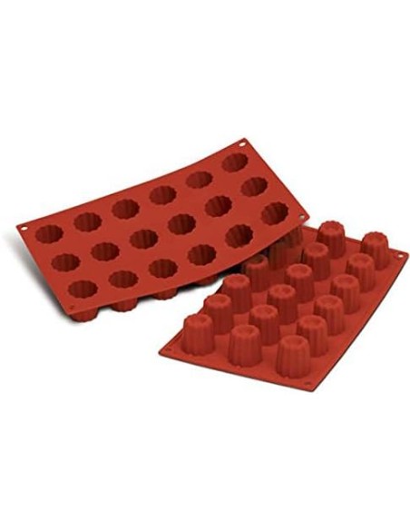 PLACAS DE MOLDES EN SILICONA CANELLE BORDELAIS MINI