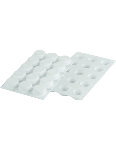 PLACAS DE MOLDES EN SILICONA ESSENZIALE - RONDS