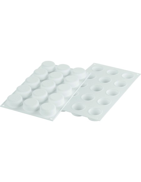 PLACAS DE MOLDES EN SILICONA ESSENZIALE - RONDS