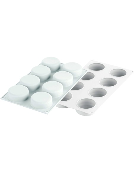 PLACAS DE MOLDES EN SILICONA ESSENZIALE - RONDS