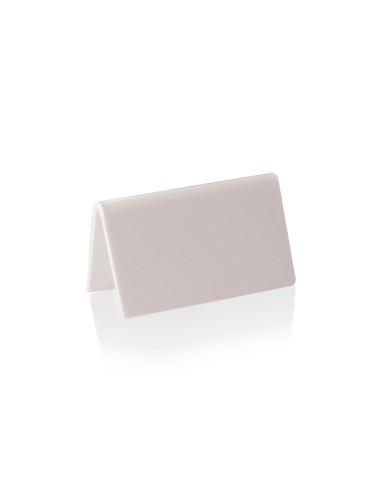 PORTA PRECIOS SOBREMESA BLANCO ROTULABLE