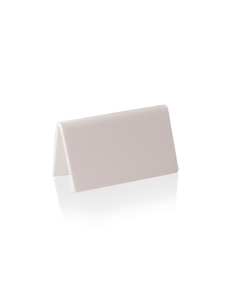 PORTA PRECIOS SOBREMESA BLANCO ROTULABLE