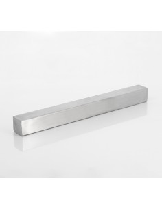 MOLDE RECTO ABIERTO Y TUBO INOX 25X4,2X4CM ANTIADHERENTE 2