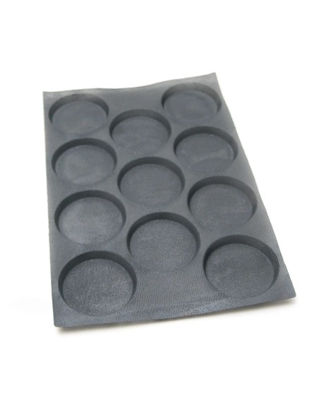 PLACA DE SILICONA PERFORADA CON FIBRA DE VIDRIO PARA HAMBURGUESA