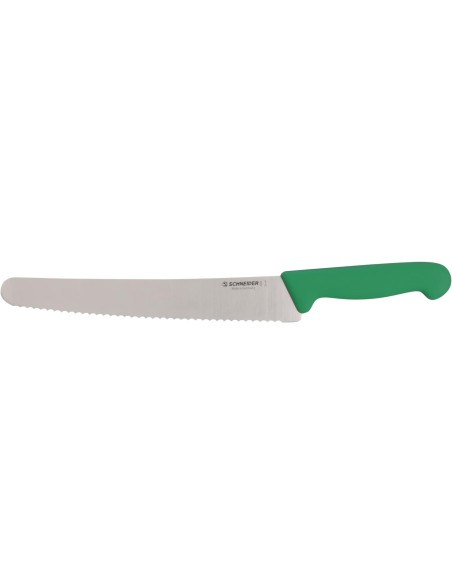 CUCHILLO DE SIERRA UNIVERSAL PUNTA REDONDEADA MANGO DE COLORES - SCHNEIDER -